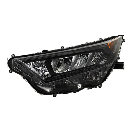xTune Toyota RAV4 19-20 Driver Side Black Bezel LED Headlights - OE Left HD-JH-TRAV419-OE-BK-L 9949159