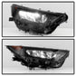xTune Toyota RAV4 19-20 Passenger Side Black Bezel LED Headlights - OE Right HD-JH-TRAV419-OE-BK-R 9949166