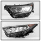 xTune Toyota RAV4 19-20 Driver Side Chrome Bezel LED Headlights- OE Left HD-JH-TRAV419-OE-L 9949135