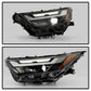 SPYDER 22-24 Toyota RAV4 LED High Low Beam w/Halogen Bulb Headlight- Left(HD-JH-TRAV422-LED-OE-L) 9959479