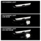 SPYDER 22-24 Toyota RAV4 LED High Low Beam w/Halogen Bulb Headlight- Left(HD-JH-TRAV422-LED-OE-L) 9959479