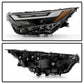 SPYDER 22-24 Toyota RAV4 LED High Low Beam w/Halogen Bulb Headlight- Left(HD-JH-TRAV422-LED-OE-L) 9959479