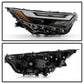 SPYDER 22-24 Toyota RAV4 LED High Low Beam w/Halogen Bulb Headlight- Right (HD-JH-TRAV422-LED-OE-R) 9959486