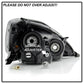 SPYDER xTune 04-05 Toyota Sienna Halogen ONLY OEM Style Headlights - Black (HD-JH-TSIE04-AM-BK) 9047565