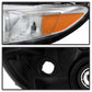SPYDER xTune 11-16 Toyota Sienna (w/o Running Lights) Halogen Headlight - OEM Left (HD-JH-TSIE11-OEC-L) 9039645