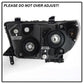 SPYDER xTune 07-13 Toyota Tundra (w/o Headlight Washer) Headlight - OEM Right (HD-JH-TTU07-OE-R) 9042270