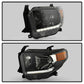 SPYDER 14-21 Toyota Tundra w/LED DRL OE Left Halogen Headlight - Black (HD-JH-TTU14-DRL-OE-BK-L) 9959271