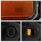 SPYDER 14-21 Toyota Tundra w/LED DRL OE Left Halogen Headlight - Black (HD-JH-TTU14-DRL-OE-BK-L) 9959271