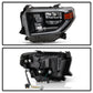 SPYDER xTune 14-21 Toyota Tundra (Excl. SR/SR5/TRD) Full LED Headlights - Black (HD-JH-TTU14-LED-BK) 9049316