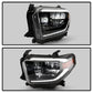 Spyder 14-17 Toyota Tundra OEM LED Headlights Black(Does Not Fit Models With DRL) 9049323
