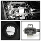 Spyder 14-17 Toyota Tundra OEM LED Headlights Black(Does Not Fit Models With DRL) 9049323