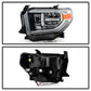 xTune Toyota Tundra 18-20 (Fit LED Only) OEM Style Headlights - Chrome Left HD-JH-TTU18-LED-OE-L 9949234