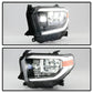 xTune Toyota Tundra 18-20 (Fit LED Only) OEM Style Headlights - Chrome Left HD-JH-TTU18-LED-OE-L 9949234