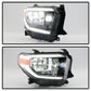 xTune Toyota Tundra 18-20 (Fit LED Only) OEM Style Headlights - Chrome Right HD-JH-TTU18-LED-OE-R 9949241