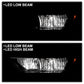 SPYDER Xtune 22-24 Toyota Tundra Black Housing Full LED Headlight - OE Black Set (HD-JH-TTU22-LED-AM-BK) 9956836