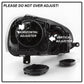 SPYDER xTune 06-09 Volkswagen Golf (Halogen Only) OEM Style Headlights - Chrome HD-JH-VJ06-C 9043451