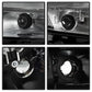 SPYDER xTune 11-18 Volkswagen Jetta Sedan OEM Style Halogen Headlights - Chrome (HD-JH-VJ11-AM-C) 9042348