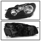 SPYDER xTune 10-14 VW Golf MK6 Driver Side Halogen Headlight - OE Left (HD-JH-VWG610-OE-L) 9942860