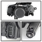 SPYDER Xtune Volkswagen Passat 06-10 (Halogen Only) Projector Headlights Black HD-JH-VWPAT06-BK 9025563