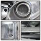 SPYDER Xtune Volkswagen Passat 06-10 (Halogen Only) Projector Headlights Chrome HD-JH-VWPAT06-C 9025570