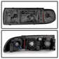SPYDER Xtune Chevy Caprice 91-96 / Impala 91-96 1Pc LED Crystal Headlights Smoke HD-ON-CCP91-1PC-LED-SM 5031648