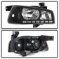 SPYDER Xtune Dodge Charger 06-10 1Pc LED Crystal Headlights Black HD-ON-DCH05-1PC-LED-BK 5017635