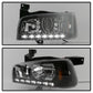 SPYDER Xtune Dodge Charger 06-10 1Pc LED Crystal Headlights Black HD-ON-DCH05-1PC-LED-BK 5017635