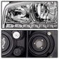 SPYDER Xtune Dodge Charger 06-10 1Pc LED Crystal Headlights Chrome HD-ON-DCH05-1PC-LED-C 5017628