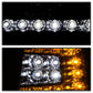 SPYDER Xtune Ford F150 97-03 Crystal Headlights w/ Clear LED Corners Smoke HD-ON-FF15097-LED-SET-SM 5014801