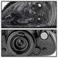 SPYDER Xtune Honda Del Sol 93-97 1Pc Crystal Headlights Smoke HD-ON-HDEL93-1P-SM 5013439