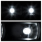SPYDER Xtune Toyota Tacoma 01-04 1 Piece w/ Chrome Trim Crystal Headlights Black HD-ON-TT01-1PC-LED-CC-BK 5056221