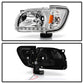 SPYDER Xtune Toyota Tacoma 01-04 1 Piece w/ Chrome Trim Corner Crystal Headlights HD-ON-TT01-1PC-LED-CC-C 5056368