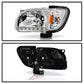 SPYDER Xtune Toyota Tacoma 01-04 1 Piece w/ Black Trim Corner Crystal Headlights HD-ON-TT01-1PC-LED-C 5056344