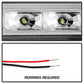 SPYDER Xtune Toyota Tacoma 01-04 1 Piece w/ Black Trim Corner Crystal Headlights HD-ON-TT01-1PC-LED-C 5056344