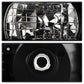 Spyder Ford Mustang 87-93 1PC LED (Replaceable LEDs)Crystal Headlights Black HD-YD-FM87-1PC-LED-BK 5012531