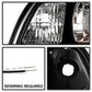 Spyder Ford Mustang 87-93 1PC LED (Replaceable LEDs)Crystal Headlights Black HD-YD-FM87-1PC-LED-BK 5012531