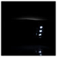 Spyder Ford Mustang 87-93 1PC LED (Replaceable LEDs)Crystal Headlights Black HD-YD-FM87-1PC-LED-BK 5012531