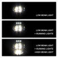 Spyder Mercedes Benz W463 2002-2006 LED Headlights - Black (SKU #5083456)