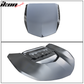 2016-2024 Chevy Camaro ZL1 Black Car Hood Guards Aluminum CF