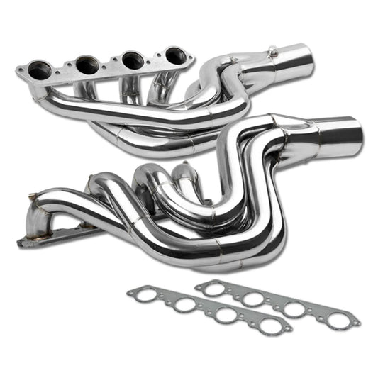 Chevrolet Big Block BBC V-Drive Jet Boat Header Stainless Steel