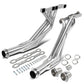 1977-1978 Dodge B200 B300 D150 D200 Long Tube Headers Stainless Steel
