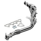98-02 Honda Accord 4-1 Style Header Stainless Steel