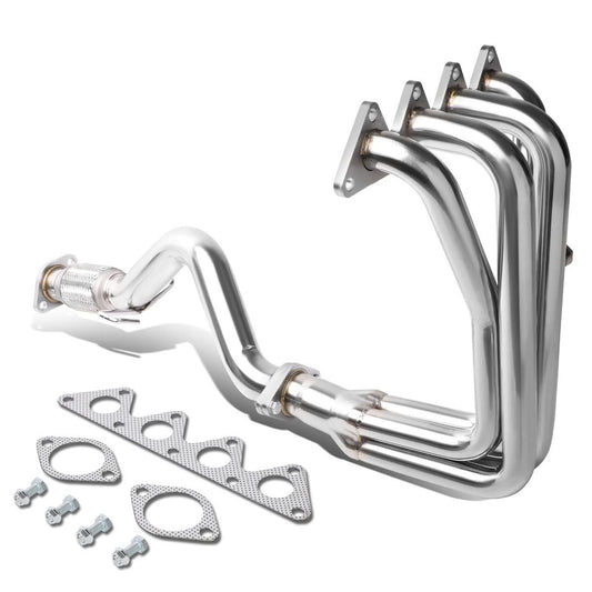 06-11 Hyundai Accent Header with Midpipe Stainless Steel