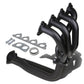 88-00 Honda Civic/Del Sol/CRX Header - Stainless Steel Black