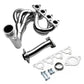 88-00 Honda Civic/Del Sol/CRX Drag Header +20HP Stainless Steel
