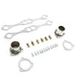 35-48 Chevrolet Small Block Fat Fenderwell Headers Stainless Steel