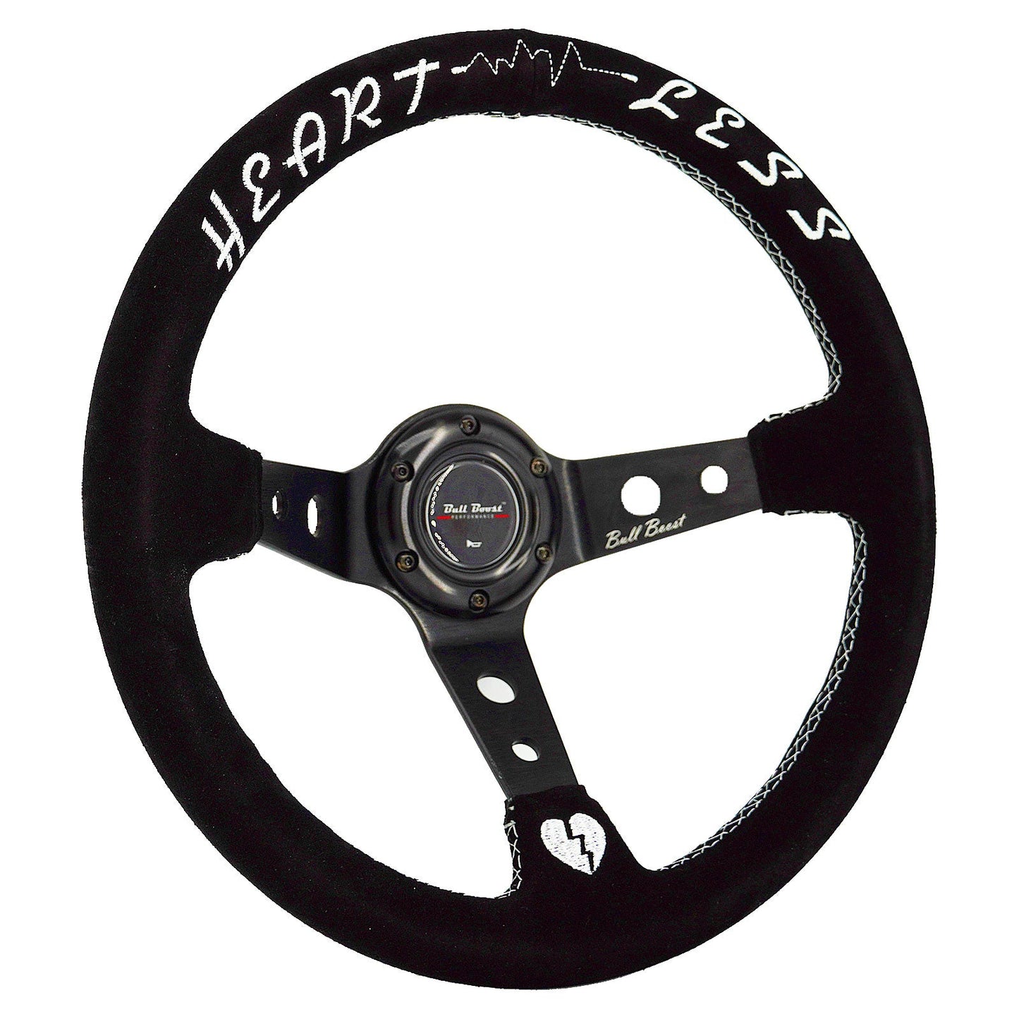 Universal Heartless Deep Dish 6-Bolt Steering Wheel | AFFILIATE