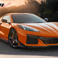 2023-2025 Chevrolet Corvette C8 Front Canard Splitter Carbon Fiber