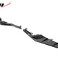 2023-2025 Chevrolet Corvette C8 Front Canard Splitter Carbon Fiber