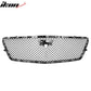 2019-2020 Cadillac CT6 V Style Gloss Black Front Bumper Grille ABS